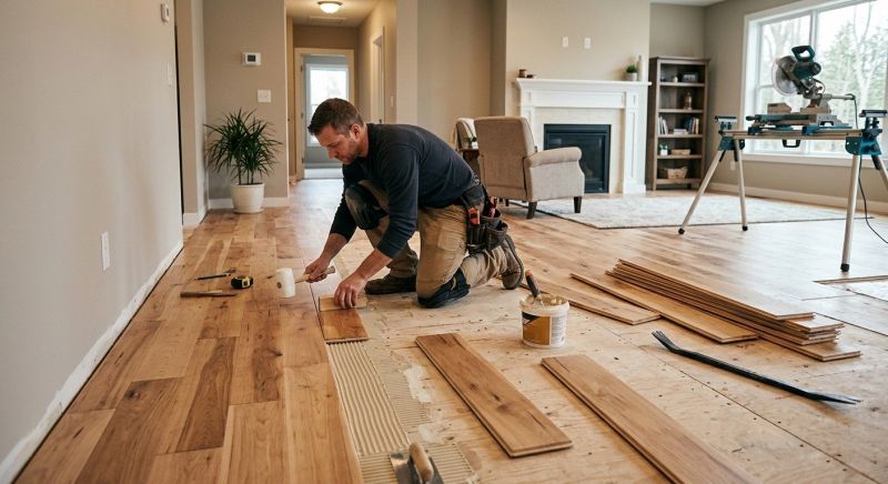Engineered Wood Installation in Salem, NH
