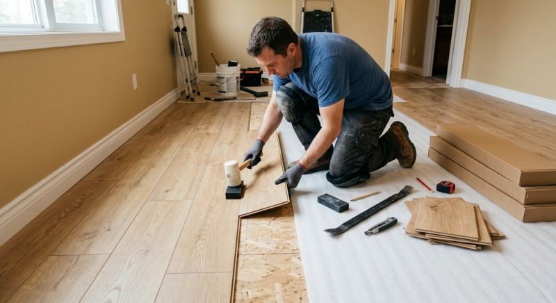 Laminate Floor Installation in Essex County, MA