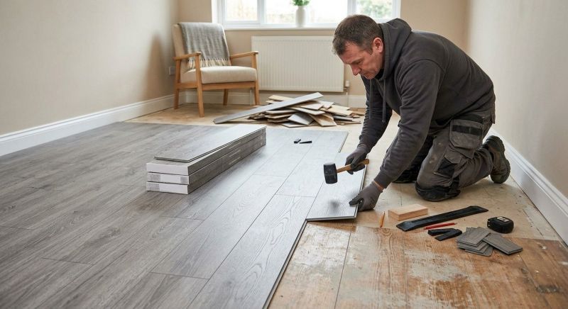 Laminate Floor Replacement in Rockingham County, NH