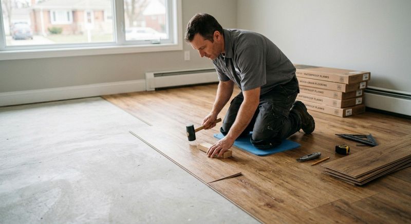 Linoleum Floor Installation in Epping, NH