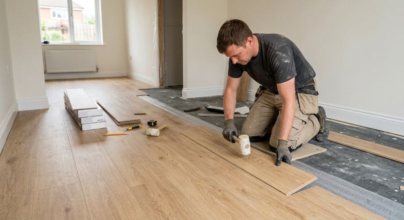 Linoleum Floor Installation in Georgetown, MA