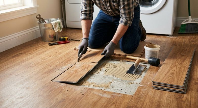 Linoleum Floor Installation in Salem, NH