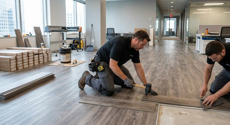 Linoleum Floor Installation in Stratham, NH