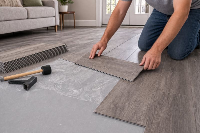 Luxury Vinyl Tile Installation in Hudson, NH