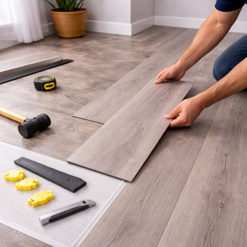Luxury Vinyl Tile Installation in Nashua, NH