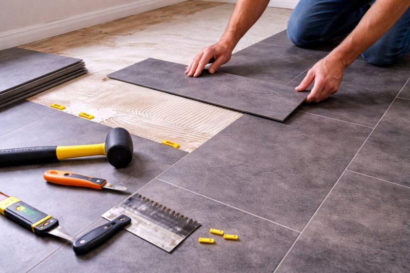 Luxury Vinyl Tile Installation in Reading, MA