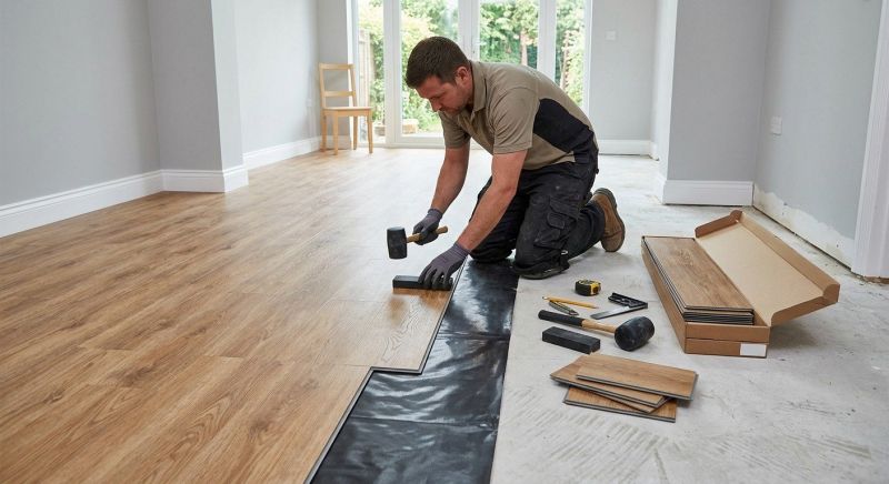 Lvt Flooring Installation in Dracut, MA