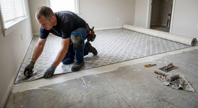 Sheet Flooring Installation in Boxford, MA