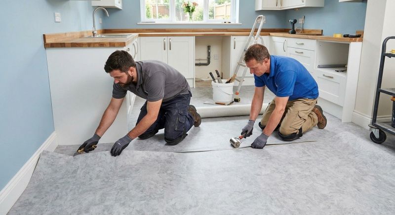 Sheet Linoleum Installation in Salem, NH