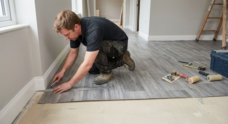 Sheet Vinyl Installation in Londonderry, NH