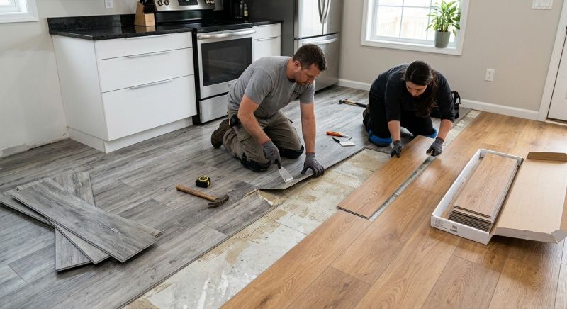 Vinyl Floor Replacement in Salem, NH