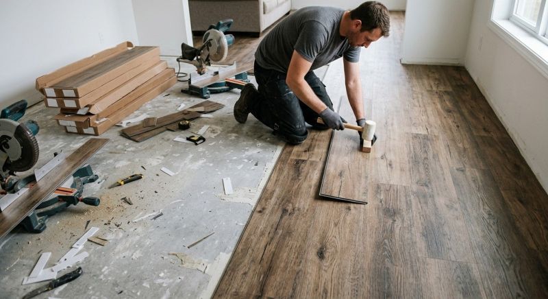 Vinyl Flooring Installation in Plaistow, NH