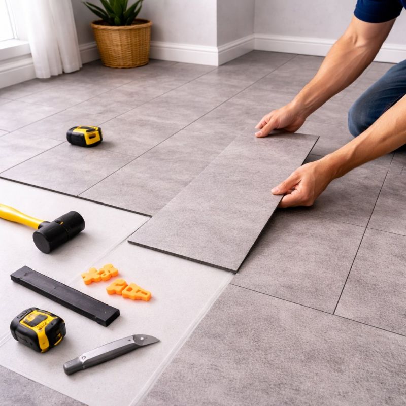Vinyl Tile Installation in Salem, NH
